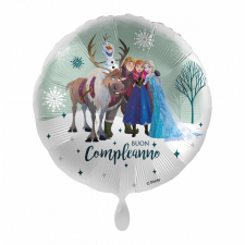Javoli Disney Jégvarázs Team Buon Compleanno fólia lufi 43 cm party kellék