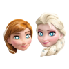 Javoli Disney Jégvarázs Wind maszk, álarc 6 db-os