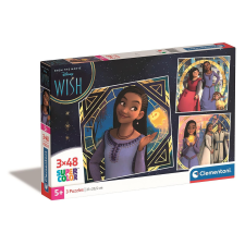 Javoli Disney Kívánság Mystic 3x48 db-os puzzle Clementoni puzzle, kirakós