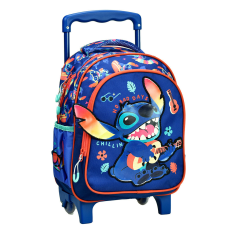 Javoli Disney Lilo és Stitch, A csillagkutya Chillin' gurulós ovis hátizsák, táska 30 cm