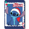 Javoli Disney Lilo és Stitch, A csillagkutya Holiday Karácsony polár takaró 100x140cm