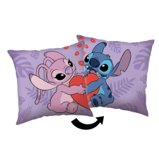 Javoli Disney Lilo és Stitch, A csillagkutya Kiss párna, díszpárna 40x40cm lakástextília