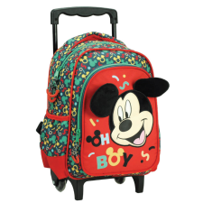 Javoli Disney Mickey Oh Boy gurulós ovis hátizsák, táska 30 cm gyerek hátizsák, táska
