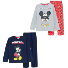 Javoli Disney Mickey Star gyerek hosszú pizsama 3 - 8 év / 98 - 128 cm gyerek hálóing, pizsama