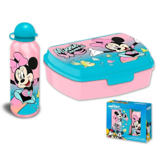 Javoli Disney Minnie Mermaid szendvicsdoboz + alumínium kulacs szett babaétkészlet