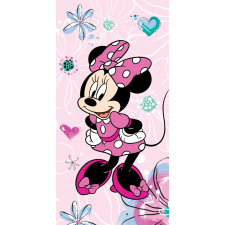 Javoli Disney Minnie Pink Bow fürdőlepedő, strand törölköző 70x140cm lakástextília