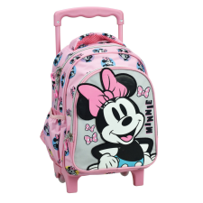 Javoli Disney Minnie Pretty in Pink gurulós ovis hátizsák, táska 30 cm gyerek hátizsák, táska