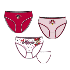 Javoli Disney Minnie Red gyerek fehérnemű, bugyi 3 darab/csomag