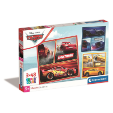 Javoli Disney Verdák Rivals 3x48 db-os puzzle Clementoni puzzle, kirakós