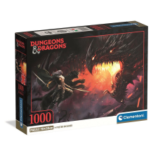 Javoli Dungeons & Dragons Dark Elf 1000 db-os Compact puzzle Clementoni puzzle, kirakós