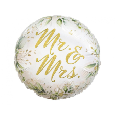 Javoli Esküvő Mr & Mrs fólia lufi 36 cm party kellék