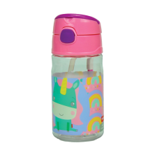Javoli Fisher-Price Animals műanyag kulacs akasztóval 350 ml babaétkészlet