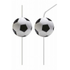 Javoli Focis Soccer Field papír szívószál, 4 db-os szett