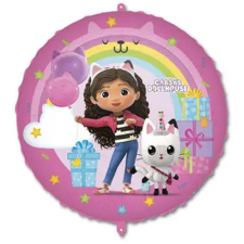 Javoli Gabi babaháza Friends fólia lufi 46 cm party kellék