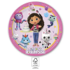 Javoli Gabi babaháza Friends papírtányér 8 db-os 23 cm FSC