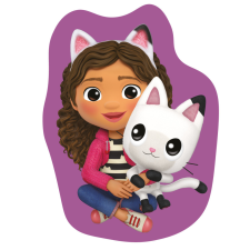 Javoli Gabi babaháza Pandy formapárna, díszpárna 40 cm lakástextília