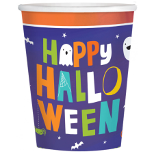 Javoli Halloween Friends papír pohár 8 db-os 250 ml party kellék
