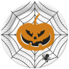 Javoli Halloween Scary papírtányér 8 db-os 18 cm