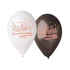 Javoli Happy Birthday léggömb, lufi 5 db-os 13 inch (33cm) party kellék