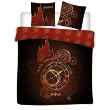 Javoli Harry Potter Clock Tower dupla, kétszemélyes ágyneműhuzat 240×220cm, 65x65 cm lakástextília