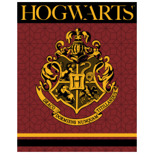 Javoli Harry Potter Crest coral fleece polár takaró 120x150cm lakástextília