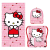 Javoli Hello Kitty törölköző, tornazsák, baseball sapka szett