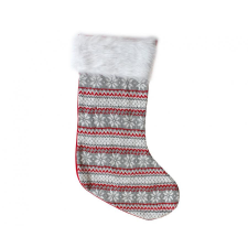 Javoli Hópehely Snow Flakes karácsonyi kandalló zokni, csizma 55,5 cm gyerek zokni