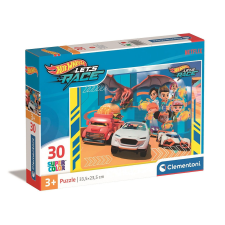 Javoli Hot Wheels Race 30 db-os puzzle Clementoni puzzle, kirakós