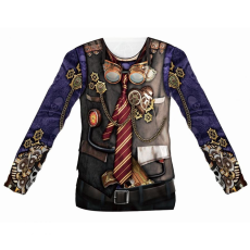 Javoli Kalóz Skull 3D férfi póló, felső M