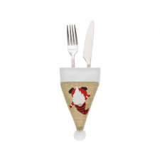 Javoli Karácsonyi Gnome evőeszköz kabát 11 cm party kellék