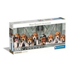 Javoli Kutyás Beagles 1000 db-os panorama puzzle Clementoni puzzle, kirakós