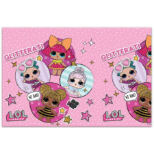 Javoli LOL Surprise Glitterati műanyag asztalterítő 120x180 cm party kellék