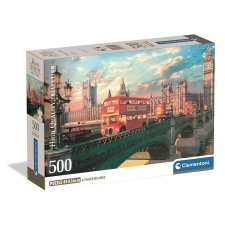 Javoli London Westminster Bridge 500 db-os Compact puzzle Clementoni puzzle, kirakós
