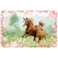 Javoli Lovas Mare and Foal tányéralátét 43x28 cm konyhai eszköz