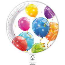Javoli Lufis Sparkling papírtányér 8 db-os 23 cm FSC party kellék
