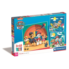 Javoli Mancs Őrjárat Beach 3x48 db-os puzzle Clementoni puzzle, kirakós