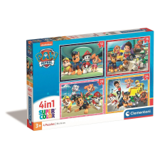 Javoli Mancs Őrjárat Bridge 4 az 1-ben puzzle Clementoni puzzle, kirakós