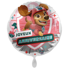 Javoli Mancs Őrjárat Liberty Joyeux Anniversaire fólia lufi 43 cm party kellék
