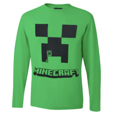 Javoli Minecraft Creeper Green gyerek hosszú ujjú póló, felső 6 - 12 év / 116 - 152 cm