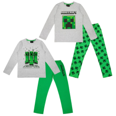 Javoli Minecraft Creeper gyerek hosszú pizsama 8 - 12 év / 128 - 152 cm