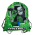 Javoli Minecraft Creeper sporttáska tornazsák 37 cm