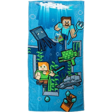 Javoli Minecraft Dive fürdőlepedő, strand törölköző 70x140cm lakástextília