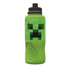Javoli Minecraft Ergo kulacs, sportpalack 430 ml kulacs, kulacstartó
