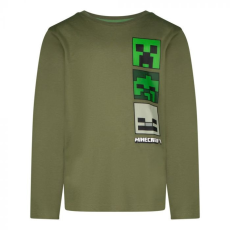 Javoli Minecraft gyerek hosszú ujjú póló, felső 6 év
