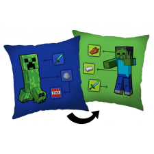 Javoli Minecraft How to Creeper párna, díszpárna 40*40 cm lakástextília