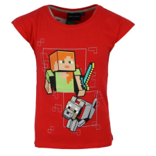 Javoli Minecraft Red gyerek rövid póló, felső 5 év / 110 cm gyerek póló