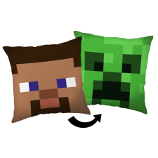 Javoli Minecraft Steve Creeper párna, díszpárna 40*40 cm lakástextília