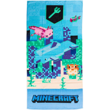 Javoli Minecraft Trident fürdőlepedő, strand törölköző 70x140cm lakástextília