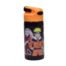 Javoli Naruto Fire alumínium kulacs akasztóval 500 ml babaétkészlet