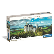 Javoli Németország Neuschwantein 1000 db-os panorama Compact puzzle Clementoni puzzle, kirakós